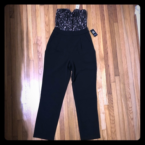 SOKD! Express Lace Bodice Jumpsuit🖤 - Picture 2 of 8